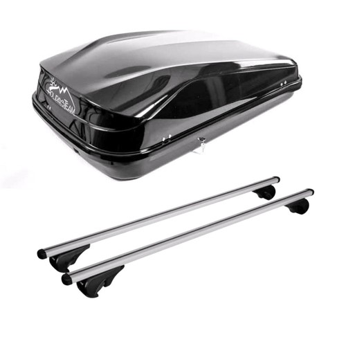 Roof bars and box for - and, volvo